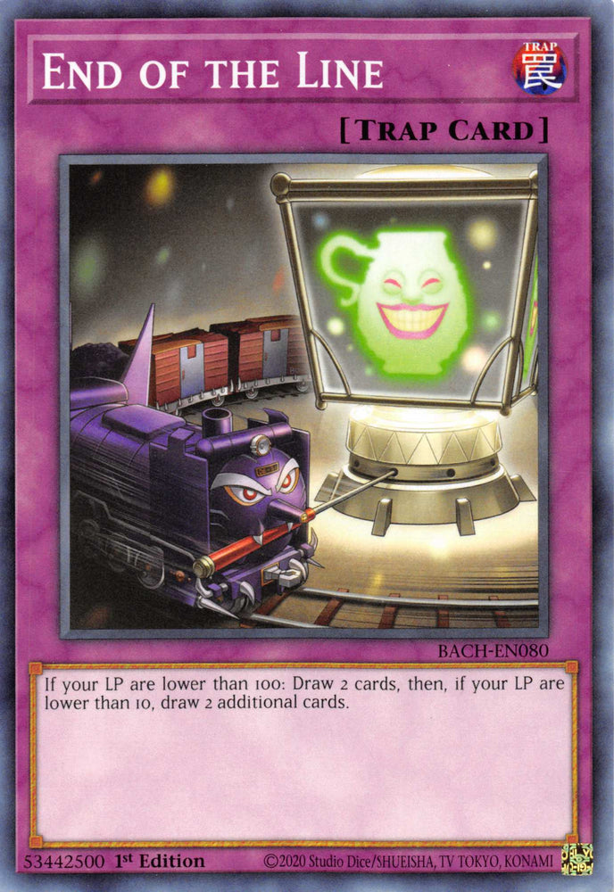 End of the Line [BACH-EN080] Common Yu-Gi-Oh!