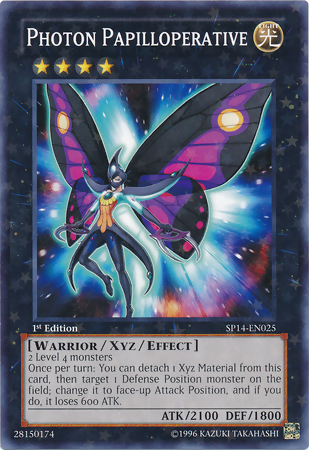 Photon Papilloperative [SP14-EN025] Starfoil Rare Yu-Gi-Oh!
