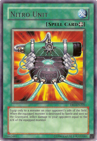 Nitro Unit [DR3-EN226] Rare Yu-Gi-Oh!