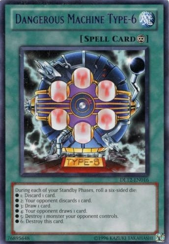 Dangerous Machine Type-6 (Purple) [DL12-EN016] Rare Yu-Gi-Oh!