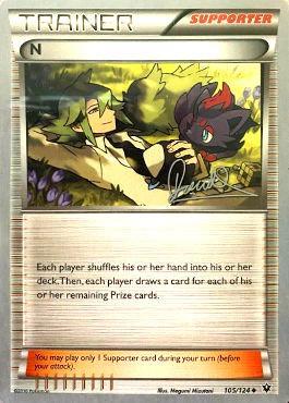 N (105/124) (Infinite Force - Diego Cassiraga) [World Championships 2017] Pokémon