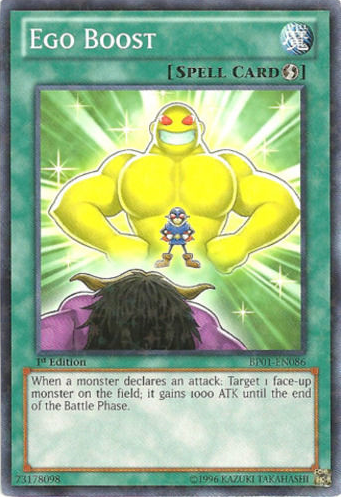 Ego Boost [BP01-EN086] Starfoil Rare Yu-Gi-Oh!
