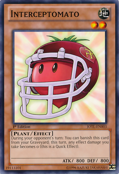 Interceptomato [JOTL-EN003] Common Yu-Gi-Oh!