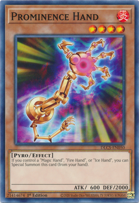 Prominence Hand [DLCS-EN050] Common Yu-Gi-Oh!