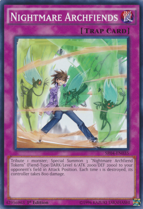 Nightmare Archfiends [SR04-EN035] Common Yu-Gi-Oh!