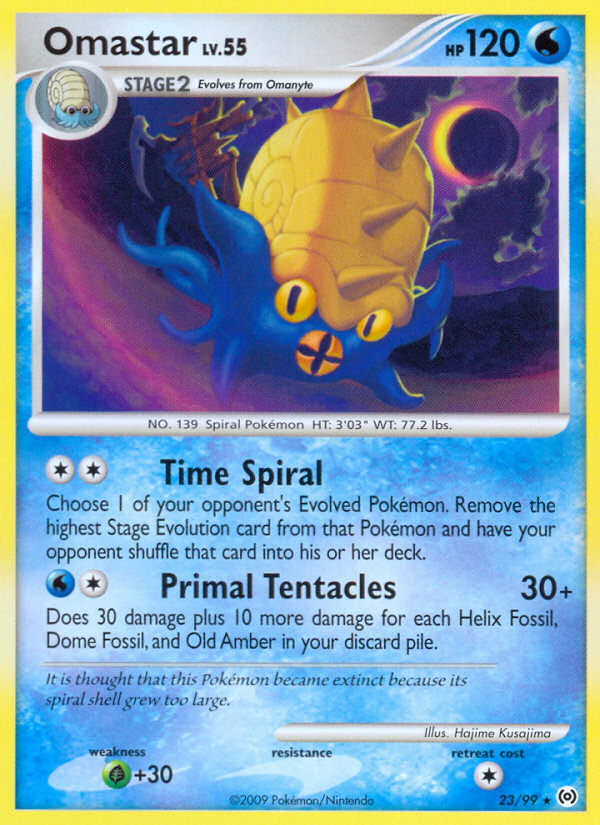 Omastar (23/99) [Platinum: Arceus] Pokémon