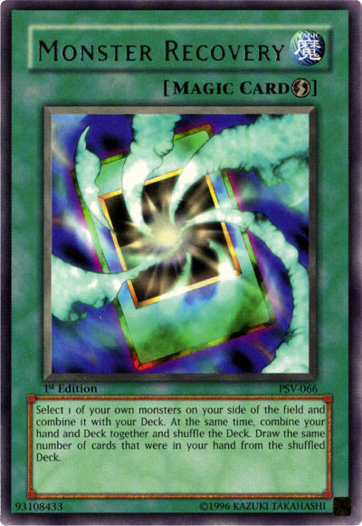 Monster Recovery [PSV-066] Rare Yu-Gi-Oh!