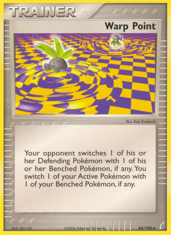 Warp Point (84/100) [EX: Crystal Guardians] Pokémon