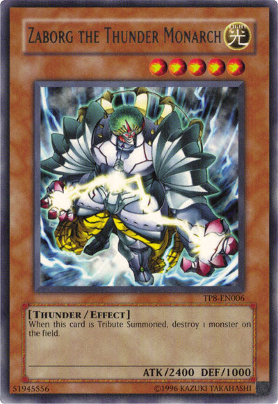 Zaborg the Thunder Monarch [TP8-EN006] Rare Yu-Gi-Oh!