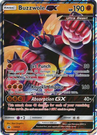 Buzzwole GX (SM69) (Jumbo Card) [Sun & Moon: Black Star Promos] Pokémon