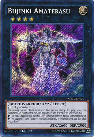 Bujinki Amaterasu [MP15-EN029] Secret Rare Yu-Gi-Oh!