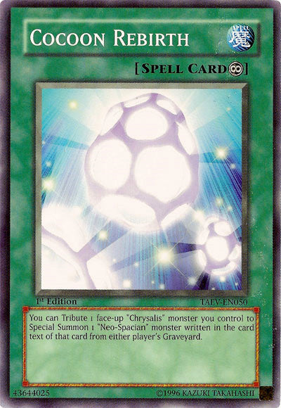 Cocoon Rebirth [TAEV-EN050] Common Yu-Gi-Oh!