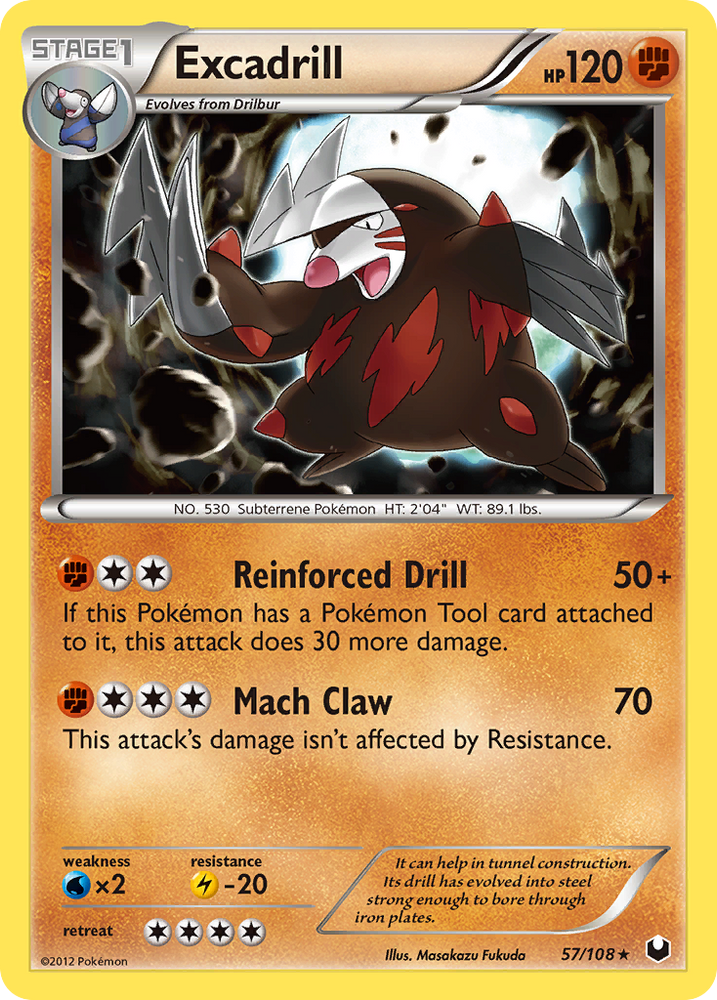 Excadrill (57/108) [Black & White: Dark Explorers] Pokémon