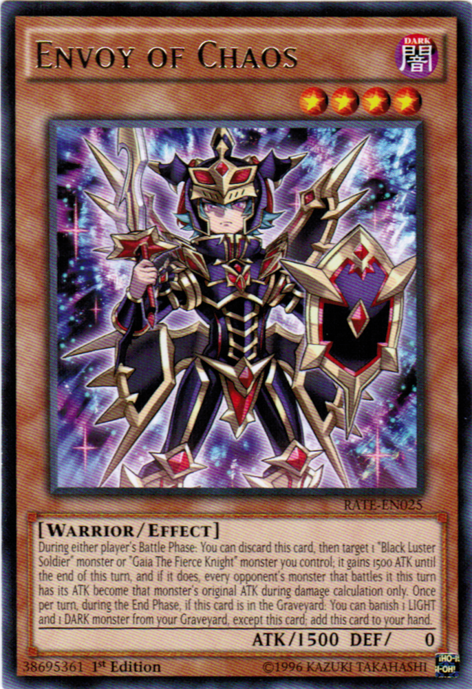 Envoy of Chaos [RATE-EN025] Rare Yu-Gi-Oh!