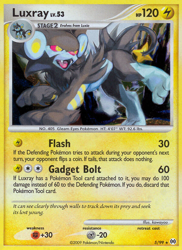 Luxray (5/99) (Theme Deck Exclusive) [Platinum: Arceus] Pokémon