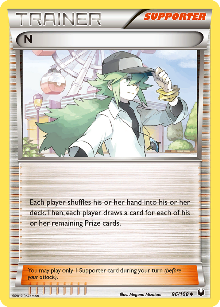 N (96/108) [Black & White: Dark Explorers] Pokémon