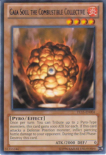 Gaia Soul the Combustible Collective (Blue) [DL15-EN004] Rare Yu-Gi-Oh!