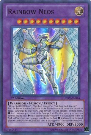 Rainbow Neos [LCGX-EN074] Super Rare Yu-Gi-Oh!