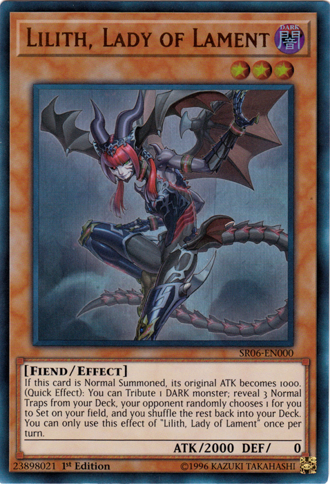 Lilith, Lady of Lament [SR06-EN000] Ultra Rare Yu-Gi-Oh!