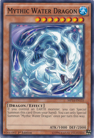 Mythic Water Dragon [MP14-EN135] Common Yu-Gi-Oh!