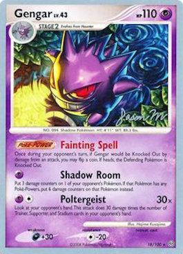 Gengar LV.43 (18/100) (Queengar - Jason Martinez) [World Championships 2009] Pokémon
