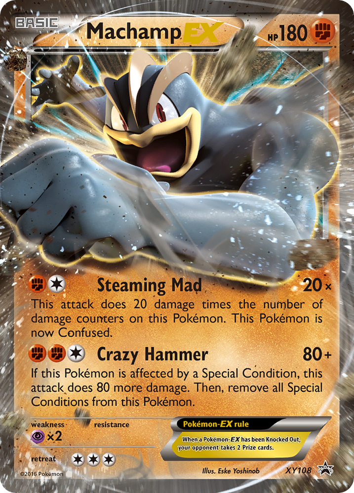 Machamp EX (XY108) [XY: Black Star Promos] Pokémon