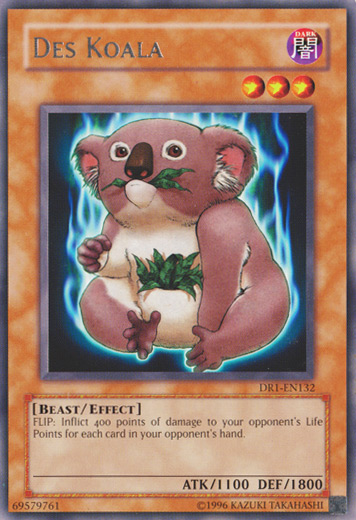 Des Koala [DR1-EN132] Rare Yu-Gi-Oh!