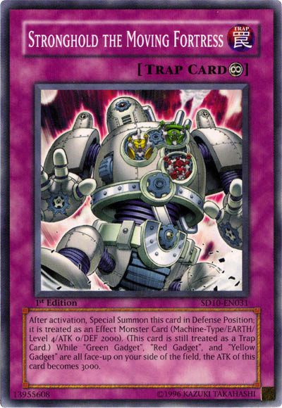 Stronghold the Moving Fortress [SD10-EN031] Common Yu-Gi-Oh!