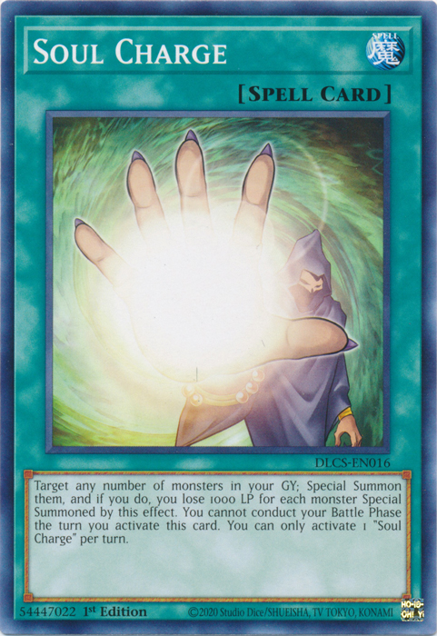Soul Charge [DLCS-EN016] Common Yu-Gi-Oh!