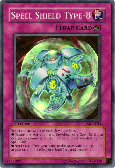 Spell Shield Type-8 [MFC-043] Super Rare Yu-Gi-Oh!