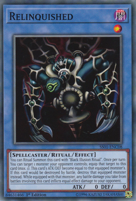 Relinquished [SS01-ENC08] Common Yu-Gi-Oh!