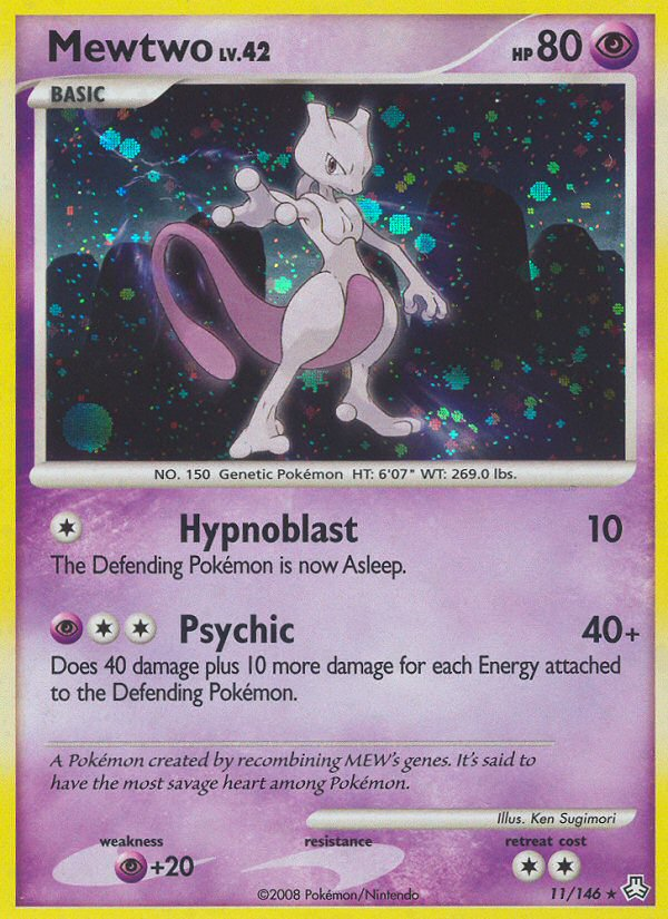 Mewtwo (11/146) [Diamond & Pearl: Legends Awakened] Pokémon