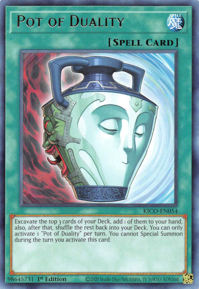 Pot of Duality [KICO-EN054] Rare Yu-Gi-Oh!