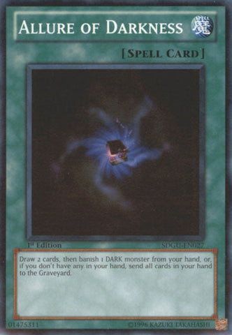 Allure of Darkness [SDGU-EN027] Common Yu-Gi-Oh!