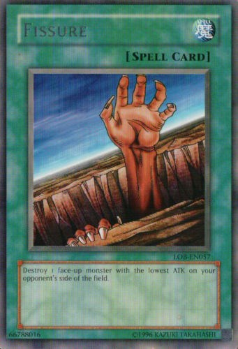 Fissure [LOB-EN057] Rare Yu-Gi-Oh!