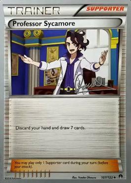 Professor Sycamore (107/122) (Infinite Force - Diego Cassiraga) [World Championships 2017] Pokémon