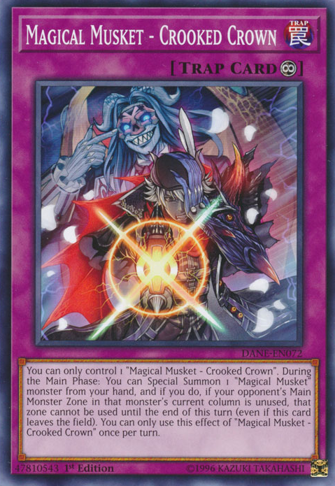 Magical Musket - Crooked Crown [DANE-EN072] Common Yu-Gi-Oh!