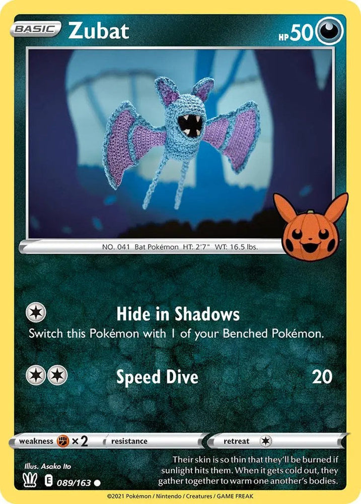 Zubat (089/163) [Trick or Trade] Pokémon