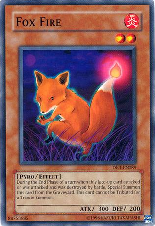 Fox Fire [DR3-EN089] Common Yu-Gi-Oh!