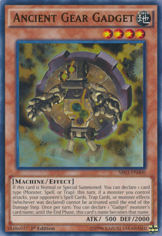 Ancient Gear Gadget [SR03-EN000] Ultra Rare Yu-Gi-Oh!