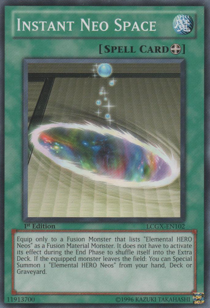 Instant Neo Space [LCGX-EN102] Common Yu-Gi-Oh!
