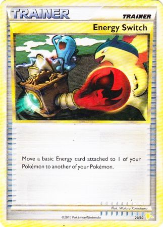Energy Switch (29/30) [HeartGold & SoulSilver: Trainer Kit - Raichu] Pokémon