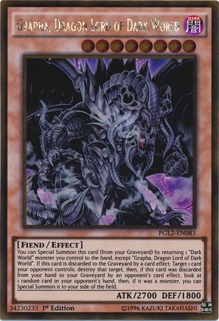 Grapha, Dragon Lord of Dark World [PGL2-EN083] Gold Rare Yu-Gi-Oh!