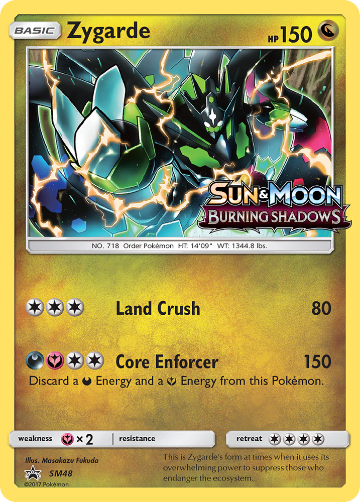 Zygarde (SM48) (Prerelease Promo) [Sun & Moon: Black Star Promos] Pokémon