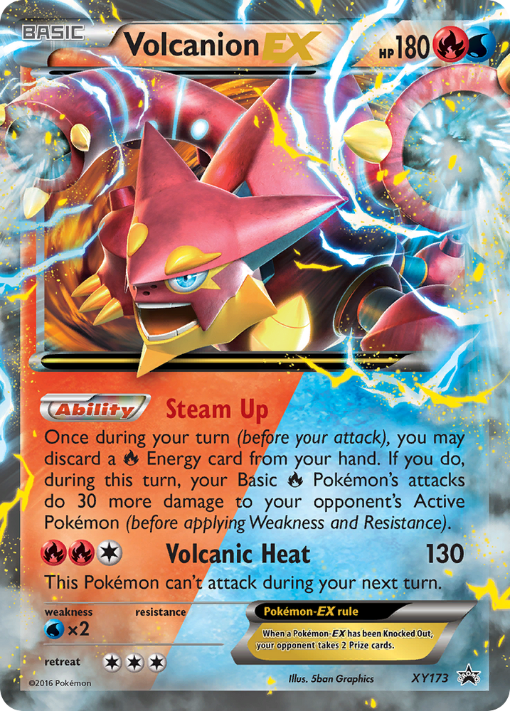 Volcanion EX (XY173) [XY: Black Star Promos] Pokémon