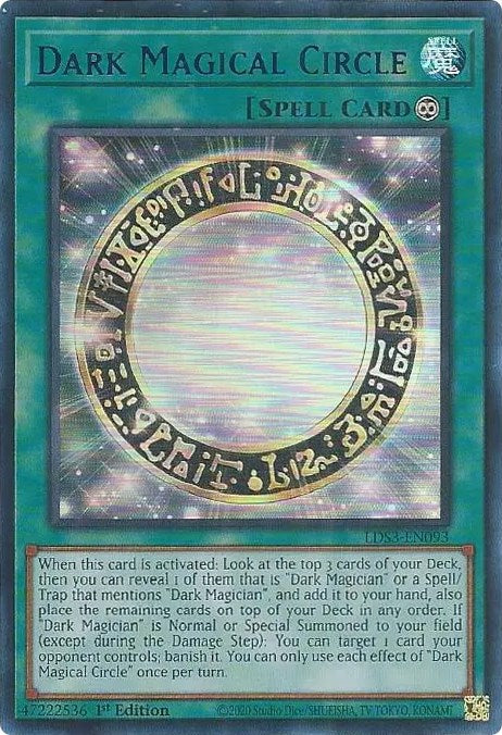 Dark Magical Circle (Blue) [LDS3-EN093] Ultra Rare Yu-Gi-Oh!