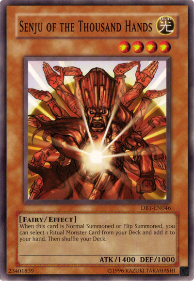 Senju of the Thousand Hands [DB1-EN046] Common Yu-Gi-Oh!
