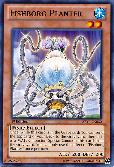 Fishborg Planter [ABYR-EN030] Common Yu-Gi-Oh!