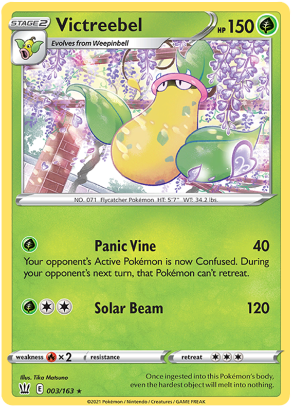 Victreebel (003/163) [Sword & Shield: Battle Styles] Pokémon
