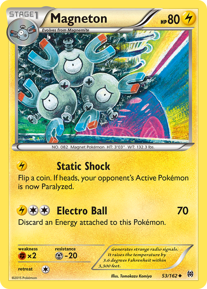 Magneton (53/162) [XY: BREAKthrough] Pokémon